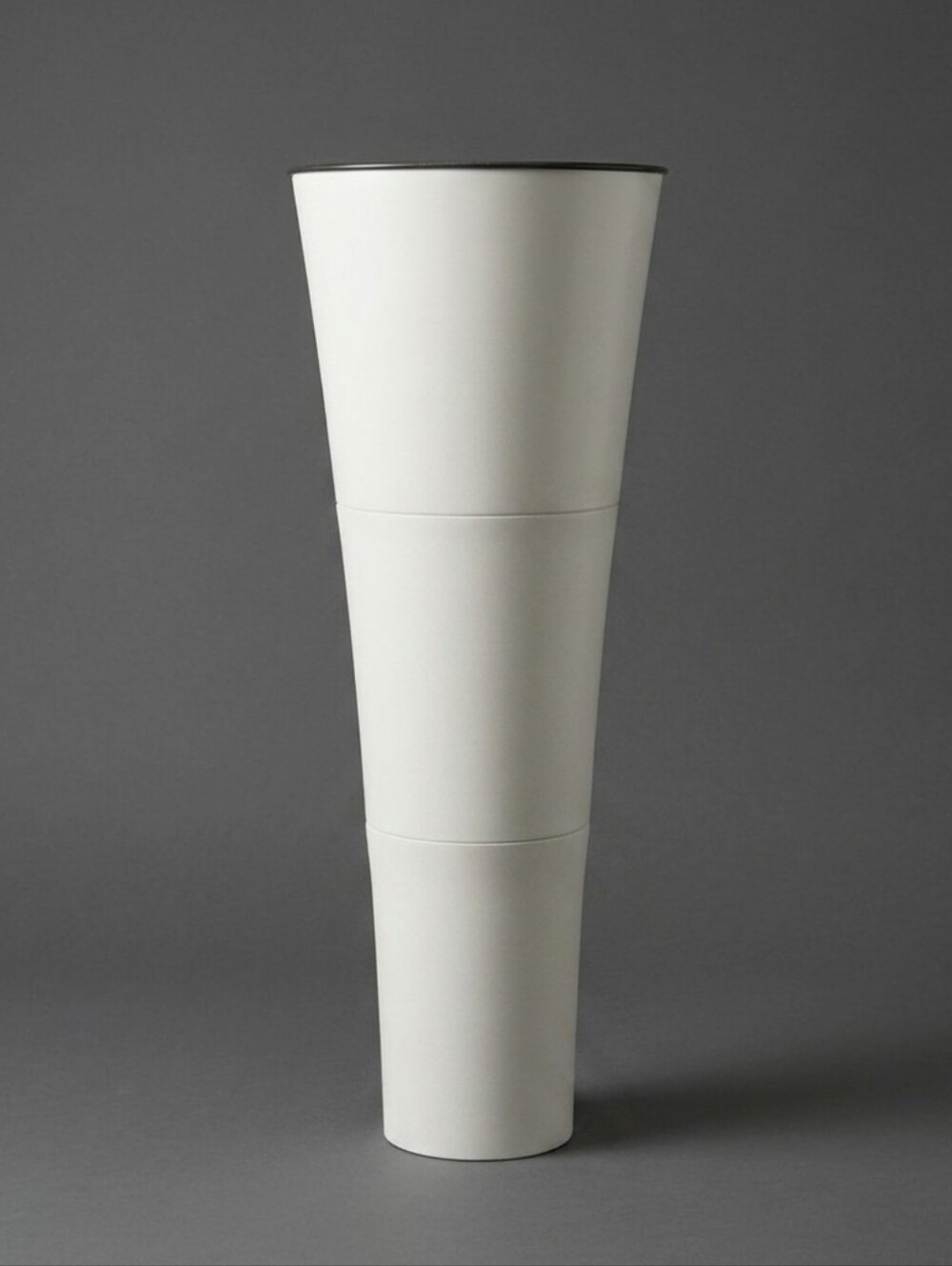Vintage IKEA Fackla Floor Lamp Y2K Retro Postmodern Black White Carl Ojerstam